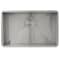 Nantucket Sinks 28In. Large Rectangle Single Bowl Undermount Zero Radius Stainless Steel Kitchen Sink, 8In. Deep ZR2818-8-16 - alternate 3